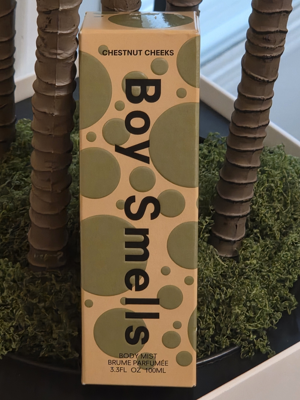 Boy Smells Chestnut Cheeks Body Mist — Olive Green